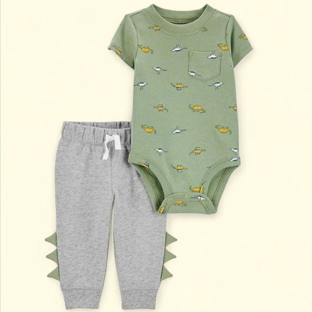 Carter's 2-Piece Dinosaur Set